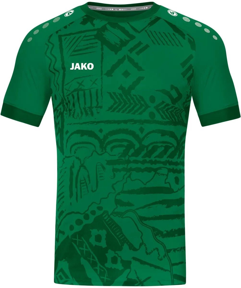 JAKO Tropicana Shirt Korte Mouw Heren - Sportgroen | Maat: M