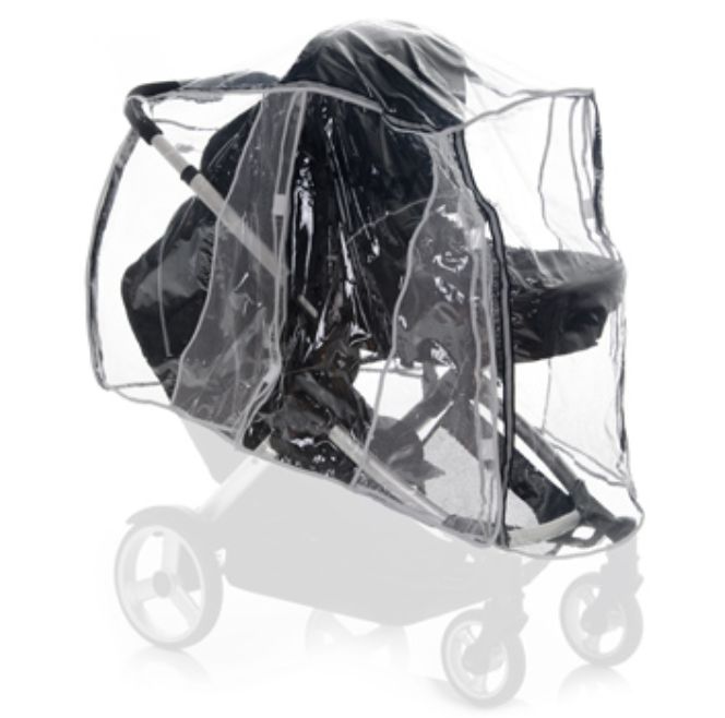 Hauck Regenhoes - Regenhoes (Turbo Duo/Roadster Duo SL/SLX) - transparant