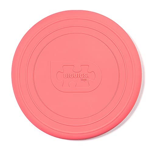 Bigjigs Toys Opvouwbare Frisbee Flying Disc Beach Toy - Coral Pink