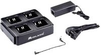 Midland CA-G13 4-voudige multilader voor Midland G-10 pro en Midland G13 portofoons