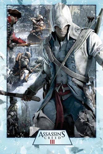 empireposter - Assassins Creed - 3 - Collage - Grootte (cm), ca. 61x91,5 - Poster, NIEUW -