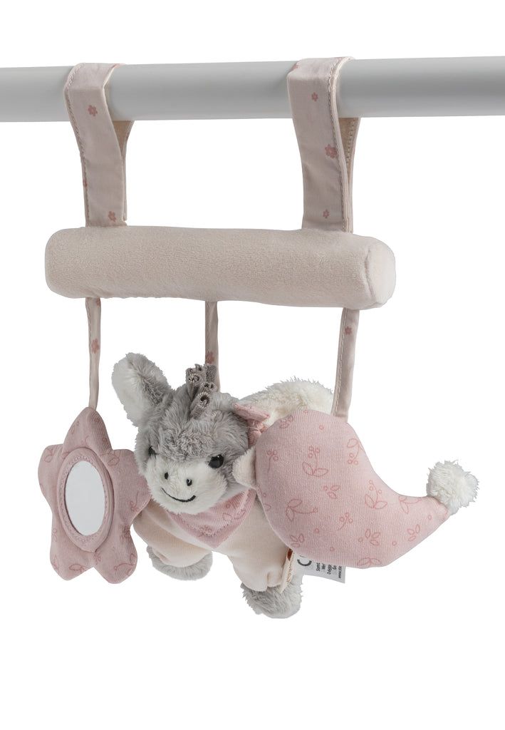 Sterntaler Emmi Hangend Babyspeelgoed - Grijs/Roze/Wit