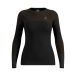 Odlo Fundamentals Performance Warm Long Sleeve Base Layer Black S Women