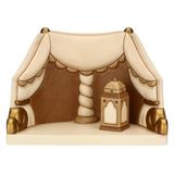 THUN - Gordijn Heilige Koningen - Keramiek - Collectie Klassieke Kribbe - 18,4 x 9,5 x 12,7 cm
