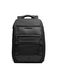 PIQUADRO - Leather Modular Travel Backpack Laptop 15.6" - Unisex - Black
