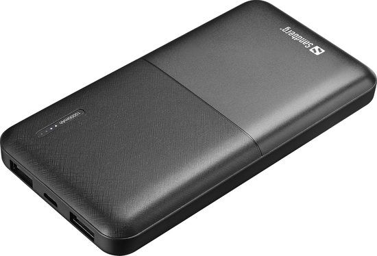 Sandberg Saver Powerbank 10000 mAh Zwart