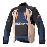 Alpinestars Halo Drystar motorjack (blauw/beige, M)