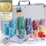 Pokerset valise en aluminium