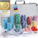 Pokerset valise en aluminium