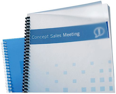 GBC PolyClearView Bindomslagen A4 300mic Mat (100)