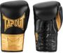 Tapout Lockhart Boxhandschuhe aus Leder (1 Paar) Black/Gold-10 OZ