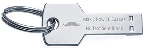 Select Gifts Sleutelhanger Flash Memory Stick Sleutel USB 16 GB Tekst Snor Gegraveerd