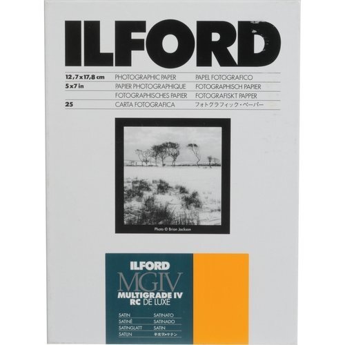 Ilford 1168255 Multigrade IV RC Deluxe Hars Met een laag bedekte VC Veranderlijk Contrast Blac