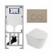 Geberit QeramiQ Dely Toiletset - Mat Wit