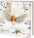 Bekking & Blitz Kerstkaartenmapje Winter Birds 10 Stuks