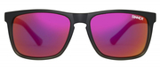 Sinner Oak Polarized Zonnebril - Unisex - Zwart - Rechthoekig