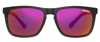 Sinner Oak Polarized Zonnebril - Unisex - Zwart - Rechthoekig