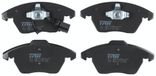 Trw GDB1807 Jeu de plaquettes de frein pour freins à disque | Compatible avec : AUDI A1, A1 Sportback, A3, A3 Sportback, TT, TT Roadster, SEAT ALTEA, ALTEA XL, LEON, TOLEDO III