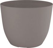 NICOLI Bloempot Buiten Rond Conca Pure 38cm TAUPE