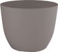 NICOLI Bloempot Buiten Rond Conca Pure 38cm TAUPE