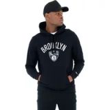New Era Brooklyn Nets Hoodie Zwart XS