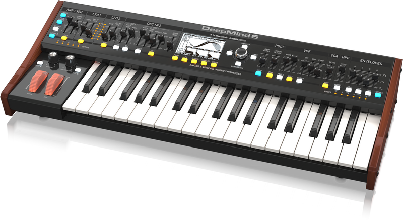 Behringer Deepmind 6 - Synthesizer - Zwart, Wit