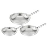 Tefal Duetto On B866S334 – Set van 3 braadpannen – Inductie – Pannenset 20/24/28 cm – Roestvrij staal
