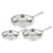 Tefal Duetto On B866S334 – Set van 3 braadpannen – Inductie – Pannenset 20/24/28 cm – Roestvrij staal