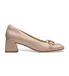 Clarks 26181319 Nyta45 Court cuir beige (37)