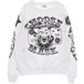 Homme Sweatshirt léger Choisissez votre masque Sweatshirt blanc