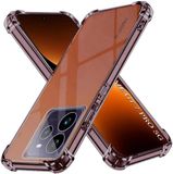 Techsuit Hoesje geschikt voor Realme GT 7 Pro - Shockproof Silicone Back Cover - Zwart