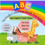 ABC Animals Coloring Book For Kids