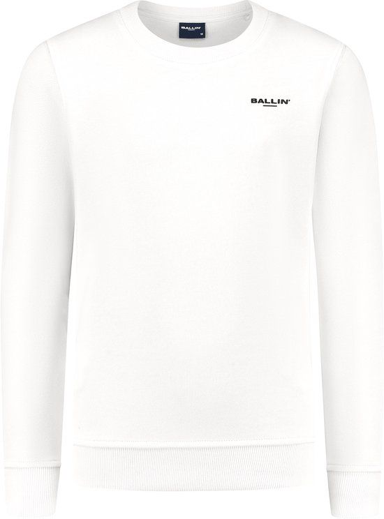 Ballin Amsterdam Jongens Regular Fit Sweater Off White