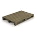 Lacor - 61058 - Mini voedselpresentatiepalet, 100% berkenhout, robuust en duurzaam, 30 x 20 cm, milieuvriendelijk.