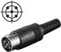 S-Impuls Panda S-Impuls DIN 5-pins dobbelsteen connector mannelijk