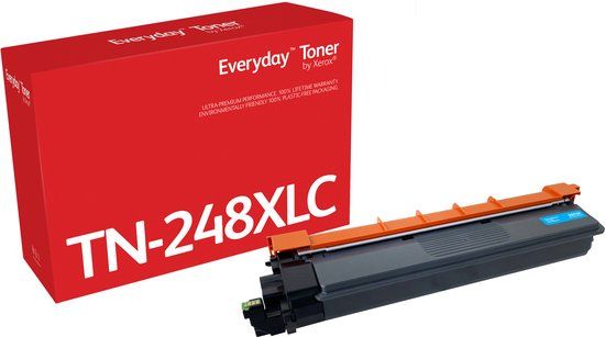 Xerox Toner vervangt Brother TN248XLC Compatibel Cyaan 2300 bladzijden Everyday™ 006R04876