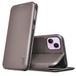 Cool Flip Cover voor iPhone 14 Elegance Silver