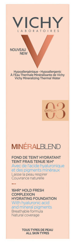 Vichy Mineralblend Foundation 03 Gypsum