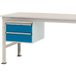 Manuflex ZB4513.0002 Behuizing onderbouw stationair, gebruiksh. 300 mm met 2 lades. Voor tafel diepte 1000 mm