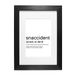 Hygge Creations Typografie print, Muurdecoratie, 230gsm mat, glad Fine Art papier, wit, A4