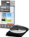FlyScreen2 Raamhor, 150x130 cm, contre les insectes et les moustiques, noir PE