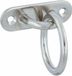AMIG Oogplaat met aanlegring - RVS - 8 x 2.6 cm