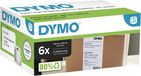 DYMO LabelWriter originele verzendetiketten, extra groot | 104 mm x 159 mm | 6 x 220 labels