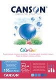 Canson Colorline, Kunstpapier, 150 g/m², 25 vel, A4, Meerkleurig