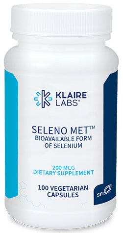 Klaire Labs Seleno Methionine 200mcg Capsules
