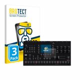 BROTECT Screenprotector 3 Stuks voor Elektron Octatrack MKII Beschermglas transparant