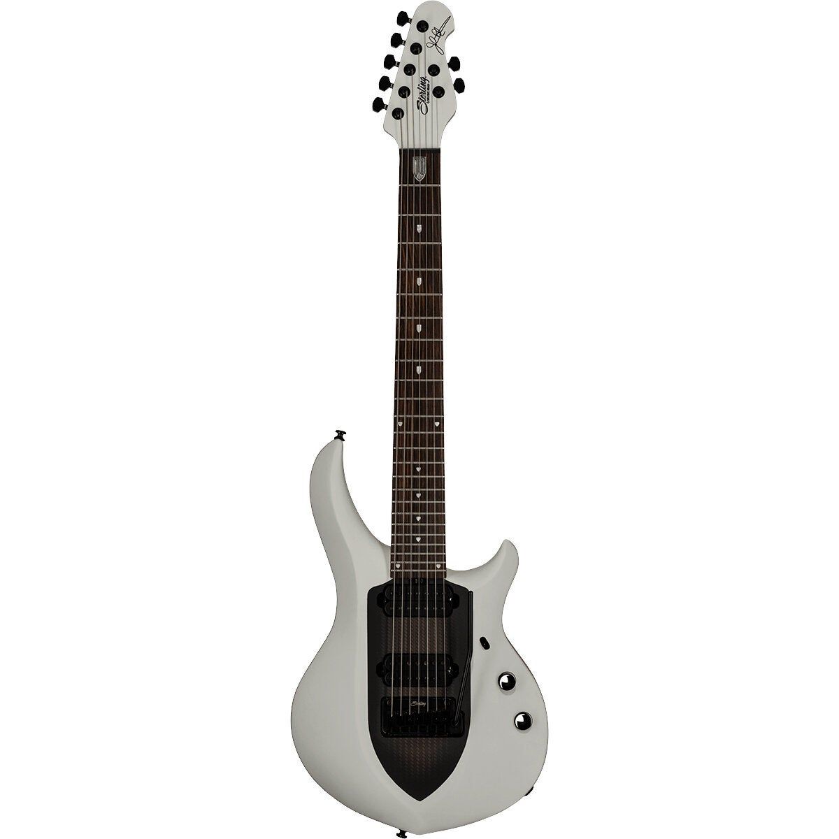 Sterling by Music Man John Petrucci Majesty MAJ170 7-String Electric Guitar - Chalk Grey