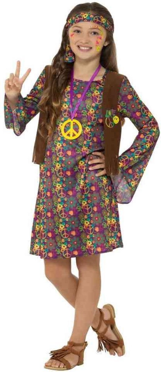 Smiffys Hippie kostuum meisjes Aria - Maat S