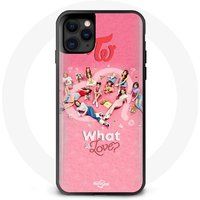 TWICE Hoesje voor iPhone 13 Pro Rood Poster Wat Is Liefde Maniacase