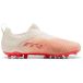 PUMA Future 9 Match Laceless MG The Arrival - Amande sucrée/Blanc/Ultra Red/Noir Enfant - Multi Ground (MG), pointure 30